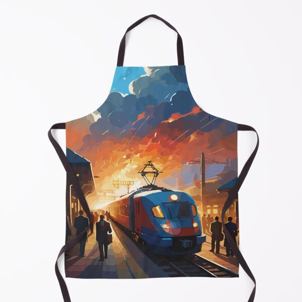 Item preview, The atmosphere of the train station during rush hour. designed and sold by Whose-sweat.
