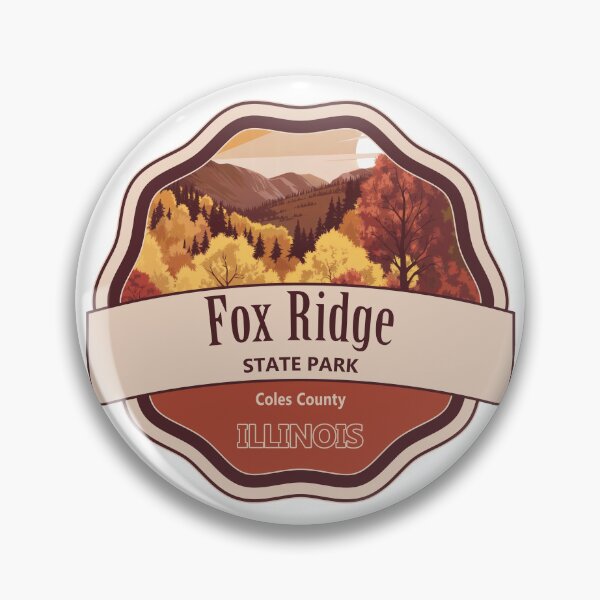 Item preview, Fox Ridge State Park, Coles County, Illinois designed and sold by Wanderful-roads.