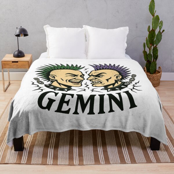 Item preview, Gemini Zodiac Punk Twins designed and sold by UNK-Fatigues.