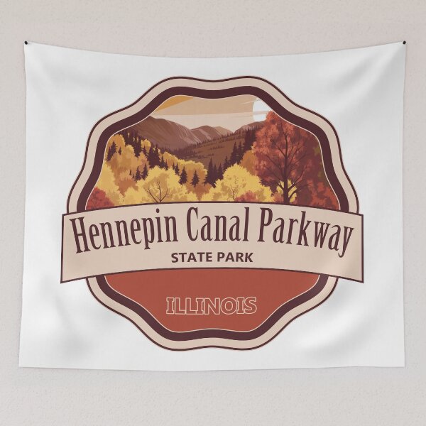 Item preview, Hennepin Canal Parkway State Park, Illinois designed and sold by Wanderful-roads.