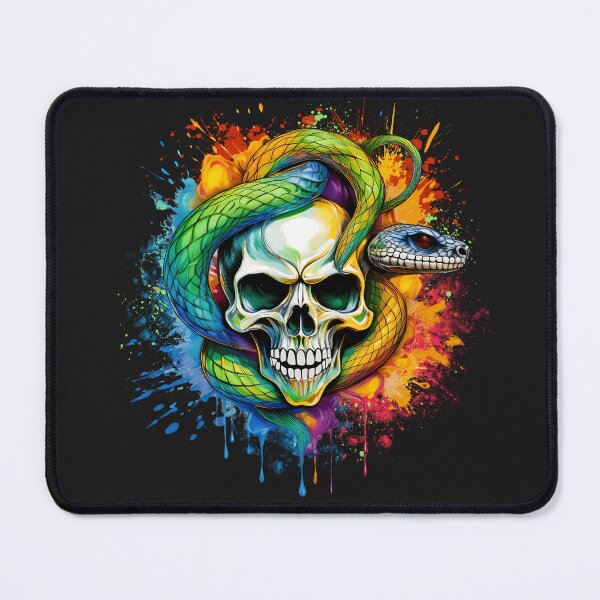 Item preview, Skull Snake designed and sold by rainsdesigns.