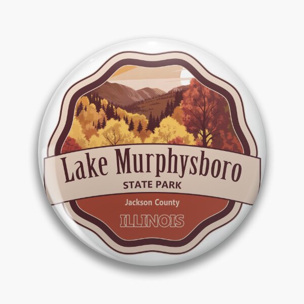 Item preview, Lake Murphysboro State Park, Jackson County, Illinois designed and sold by Wanderful-roads.