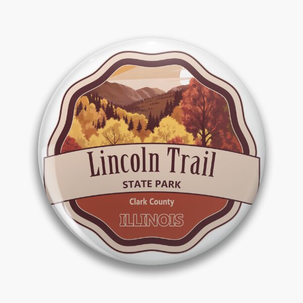 Item preview, Lincoln Trail State Park, Clark County, Illinois designed and sold by Wanderful-roads.