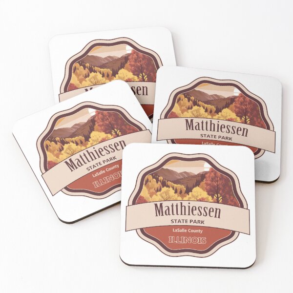 Item preview, Matthiessen State Park, LaSalle County, Illinois designed and sold by Wanderful-roads.