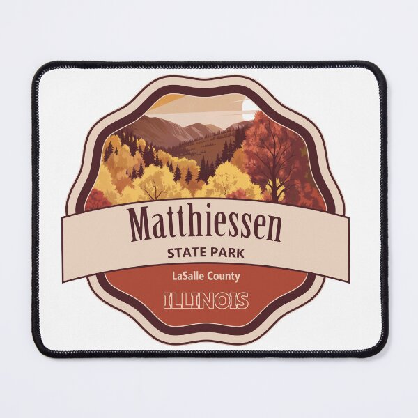 Item preview, Matthiessen State Park, LaSalle County, Illinois designed and sold by Wanderful-roads.