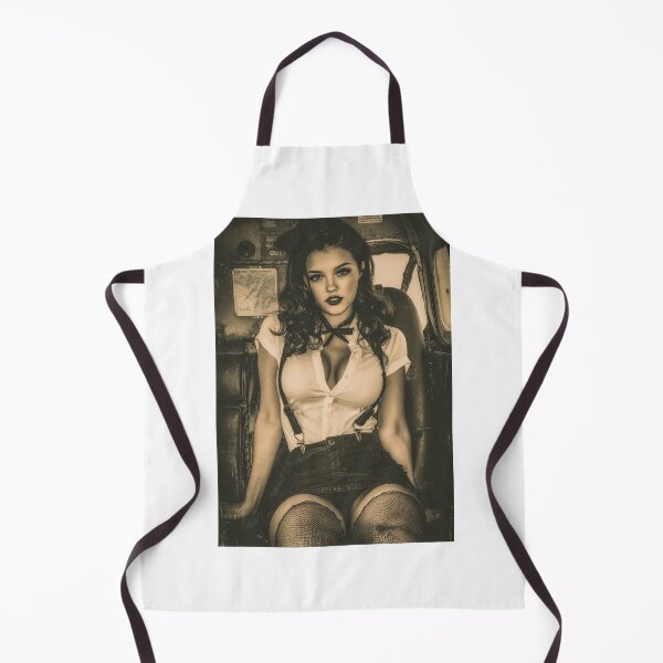 Item preview, Sepia-Toned Beauty in Pin-Up Form designed and sold by Piotrek0001.