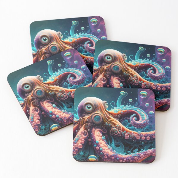 Item preview, The Abstract Octopus designed and sold by csharpeai.