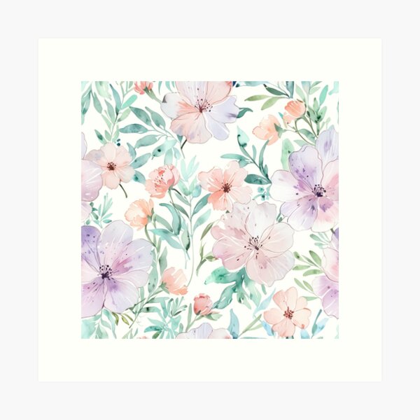 Item preview, Water Color Flower designed and sold by CoolPixels.