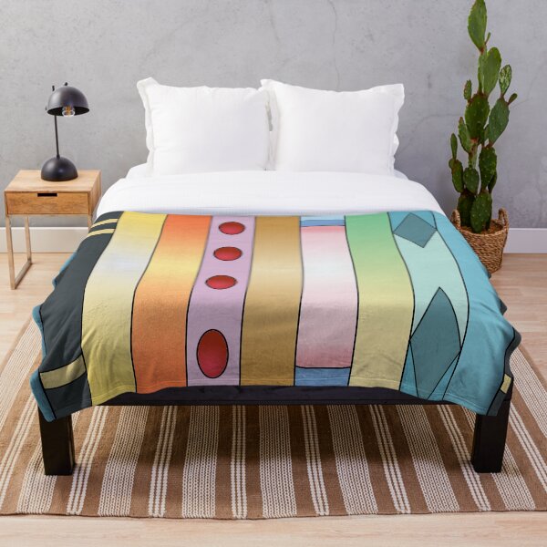 Spectrum of Eeveelution Throw Blanket