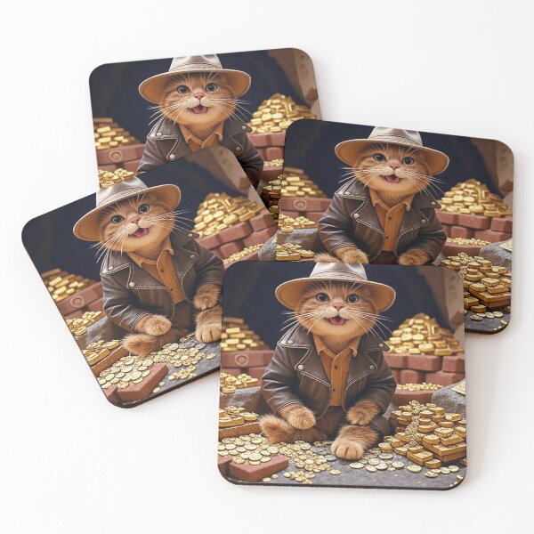 Item preview, Meow of Mystery: The Golden Cave Chronicles designed and sold by piakestore.