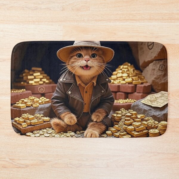 Item preview, Meow of Mystery: The Golden Cave Chronicles designed and sold by piakestore.