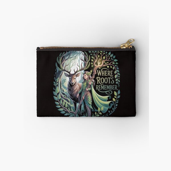 Item preview, Forest Guardian and Stag – Where Roots Remember designed and sold by Slavicsoul.