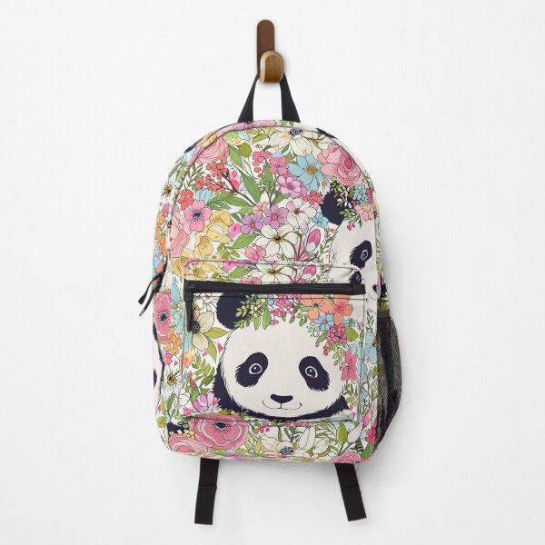Item preview, Panda with Flowers designed and sold by CoolPixels.
