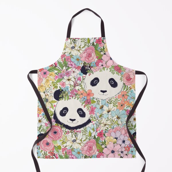 Item preview, Panda with Flowers designed and sold by CoolPixels.