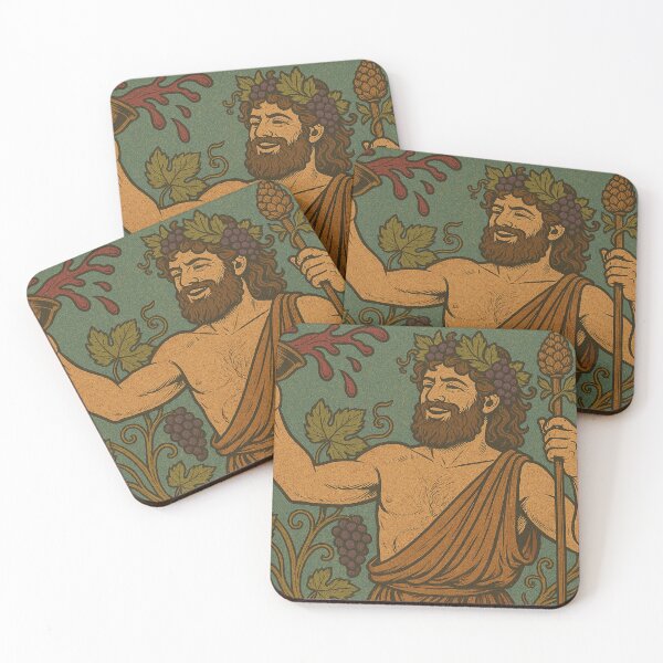 Item preview, Dionysus, god of wine, vintage designed and sold by Mauswohn.
