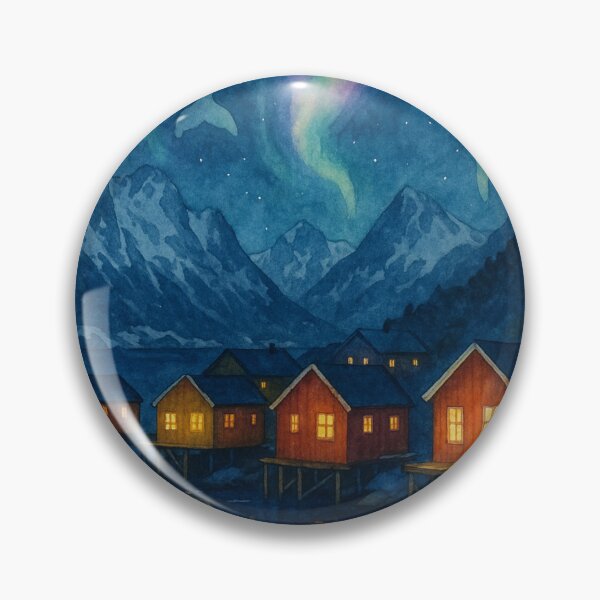 Item preview, The Dance Above Lofoten designed and sold by mia-miranda.