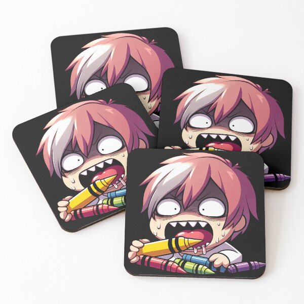 Item preview, Crayon Eater designed and sold by Funny Vintage Stickers And T-Shirts.