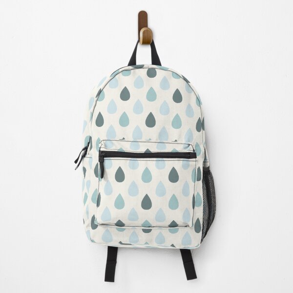 Item preview, Seamless blue teardrop pattern designed and sold by babyandbunny.