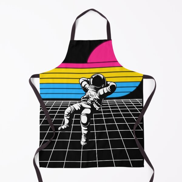 Item preview, Pansexual Pride Astronaut LGBTQ Vaporwave Art Pan Pride designed and sold by YikesForever.