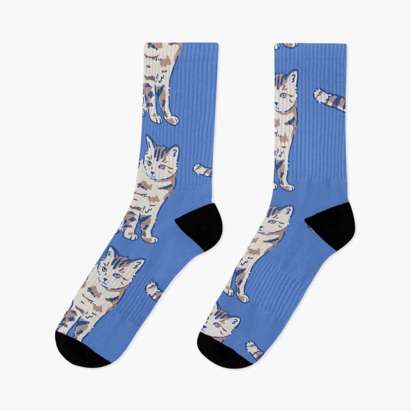 Item preview, Tabby cat | blue shadow designed and sold by mangopuffstudio.
