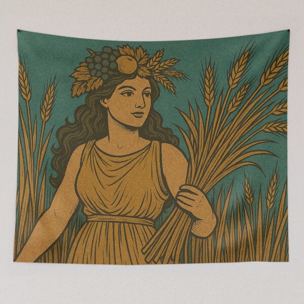 Item preview, Demeter, goddess of fertility designed and sold by Mauswohn.