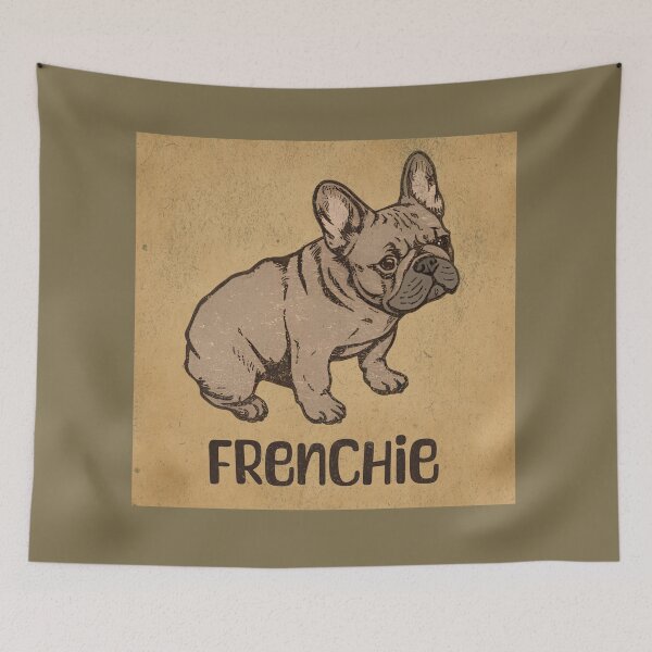 Item preview, Vintage French Bulldog – Cute Frenchie  designed and sold by donwillisjrart.