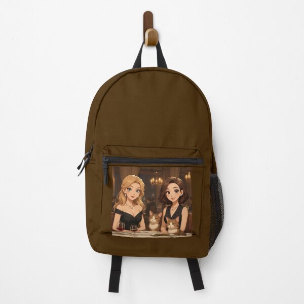 Item preview, Cat Lady & Friend at Fancy Cat Café designed and sold by GTCreations1.
