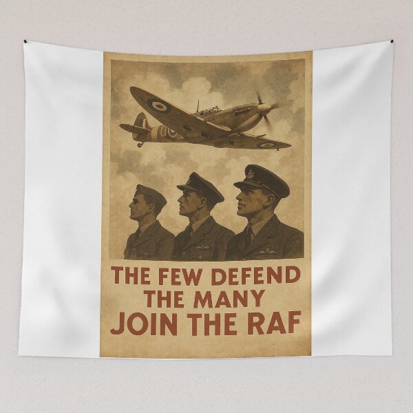 Item preview, The Few Defend The Many designed and sold by Skyframe Aviation.