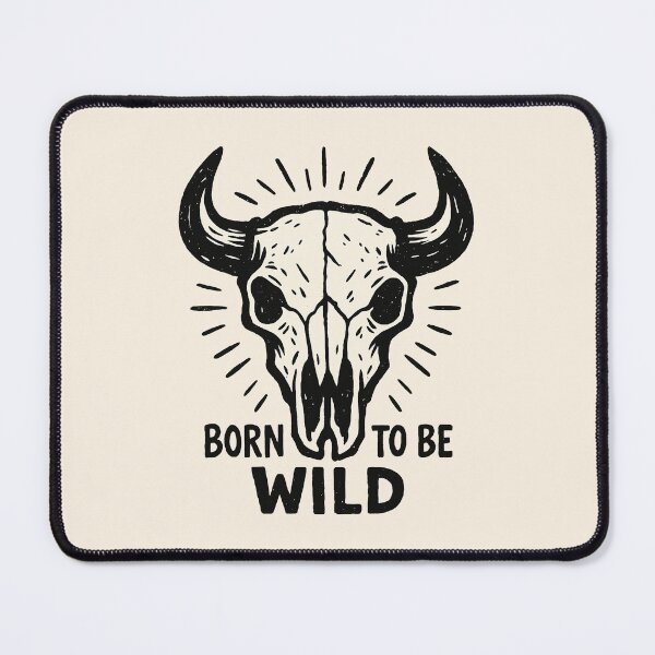 Item preview, Born to Be Wild – Cattle Skull Skullhead Western designed and sold by Kalaidax.