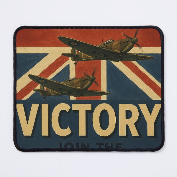Item preview, RAF Victory Poster designed and sold by Skyframe Aviation.
