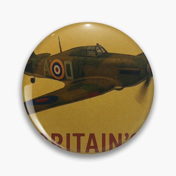 Item preview, Hawker Hurricane Retro Poster designed and sold by Airpower Art.