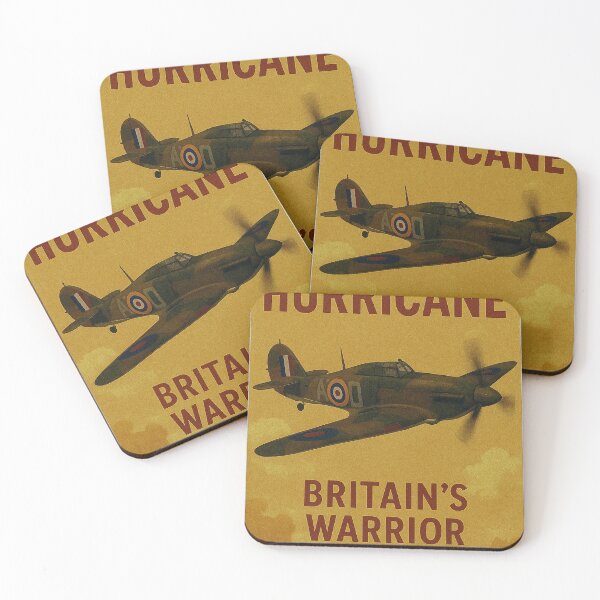Item preview, Hawker Hurricane Retro Poster designed and sold by Airpower Art.