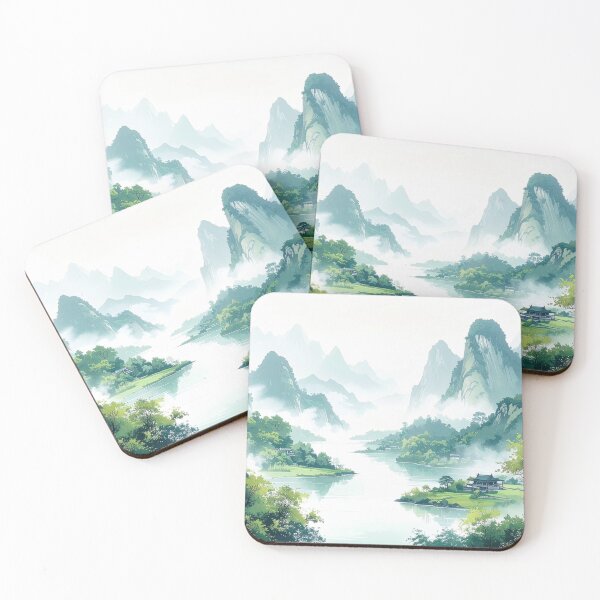 Item preview, Harmony of the Mist designed and sold by In Linear.