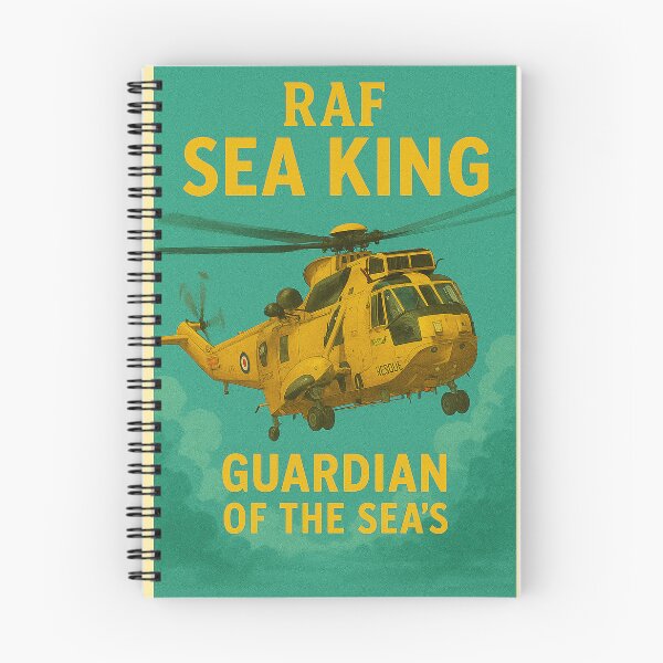 Item preview, RAF Sea King Vintage Poster designed and sold by Airpower Art.