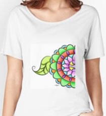 Mandala floral multicolor Women's Relaxed Fit T-Shirt