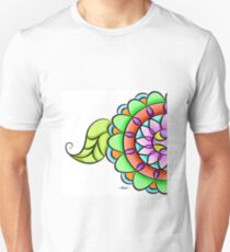 Mandala floral multicolor Unisex T-Shirt
