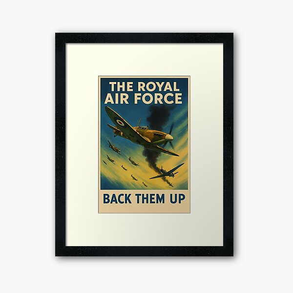 Artikel-Vorschau von Vintages Retro-Poster der Royal Air Force aus dem 2. Weltkrieg, designt und verkauft von Airpower Art.