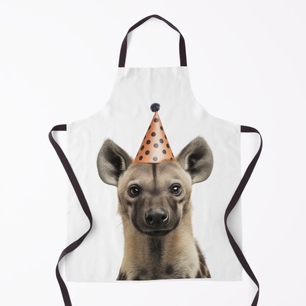 Item preview, Funny Hyena Wearing Birthday Party Hat designed and sold by LazyOwlStore.