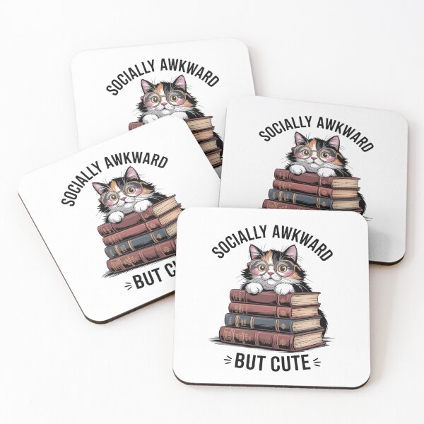Item preview, Socially Awkward but Cute designed and sold by GemiGarp.
