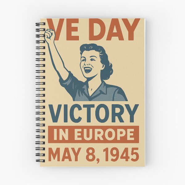 Item preview, VE Day Victory Poster designed and sold by Airpower Art.
