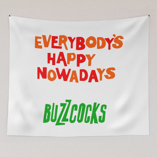 Item preview, Buzzcocks - Everybody's Happy Nowadays designed and sold by geetarv.