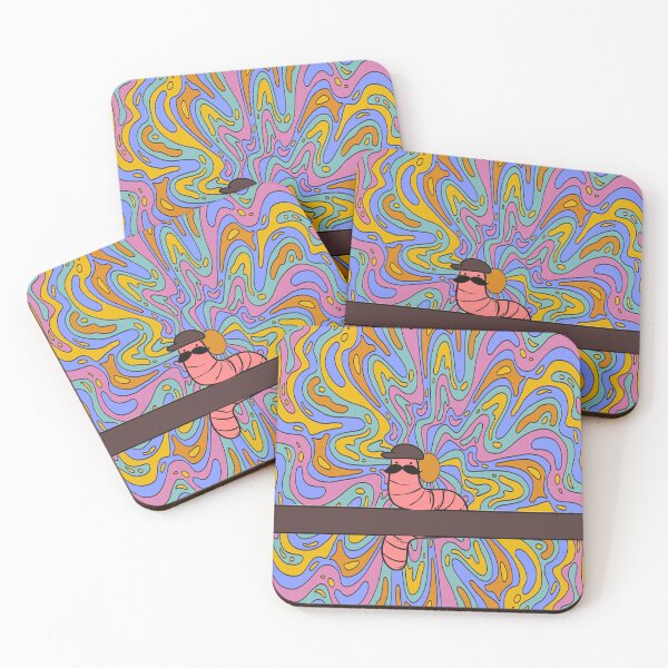 Item preview, Psychedelic Worm Art designed and sold by ProfMigo.