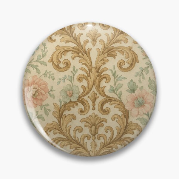 Item preview, Elegant baroque fabric pattern designed and sold by Sigtrix.