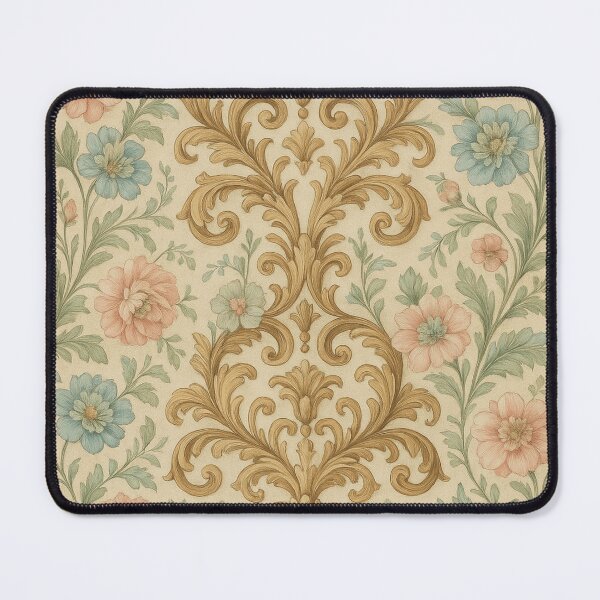 Item preview, Elegant baroque fabric pattern designed and sold by Sigtrix.