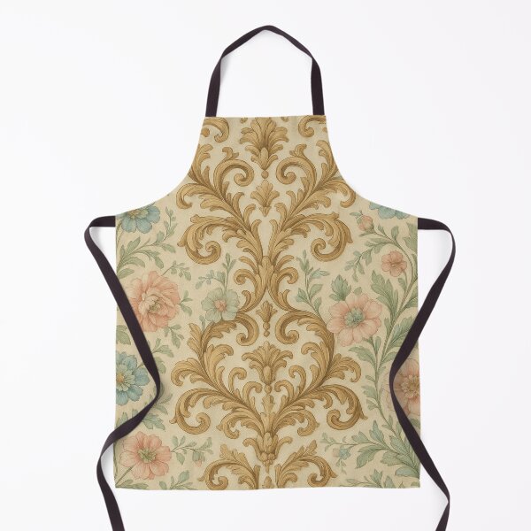 Item preview, Elegant baroque fabric pattern designed and sold by Sigtrix.