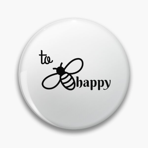 Item preview, To Bee Happy! - Cute bee with saying designed and sold by CreativeLifeMe.