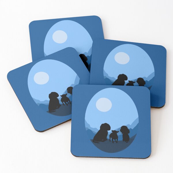 Item preview, Emblem - Dogs Enjoying Mountain Scenery  designed and sold by KateQR.