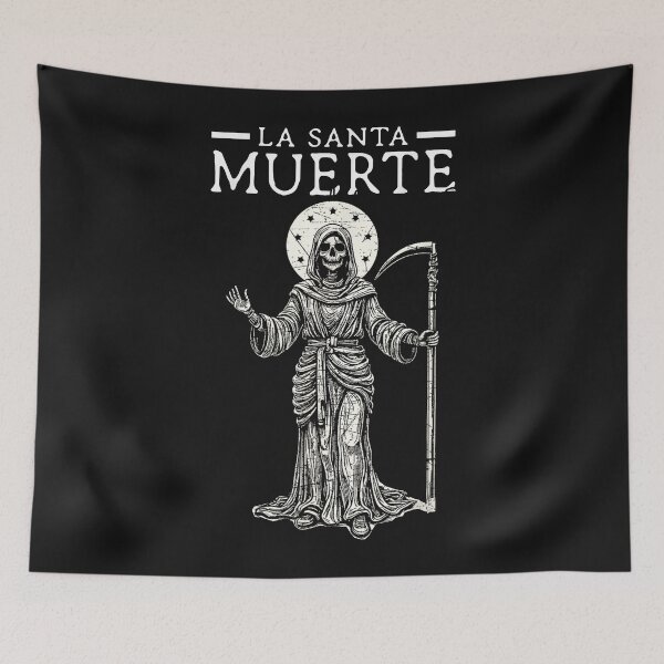 Item preview, Dia De Los Muertos Art La Santas Muertes La Catrina Sugar Skulls designed and sold by MOHAMED FRASER.
