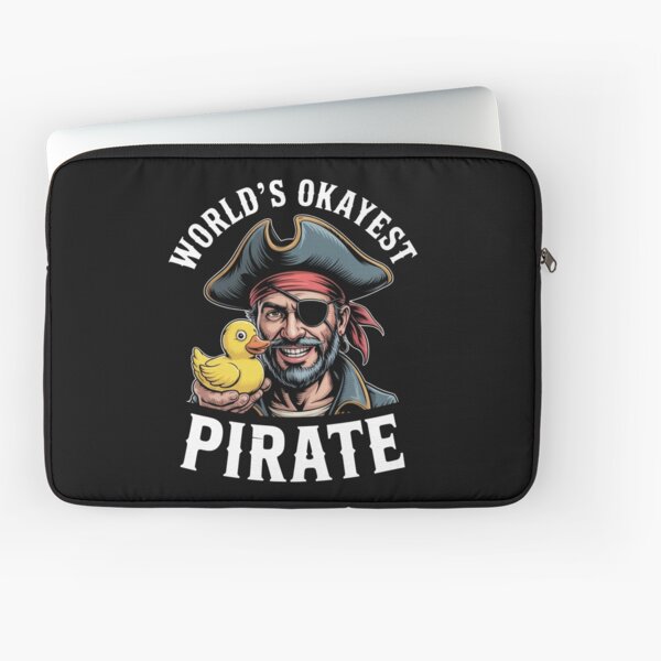 Item preview, World's Okayest Pirate designed and sold by GemiGarp.