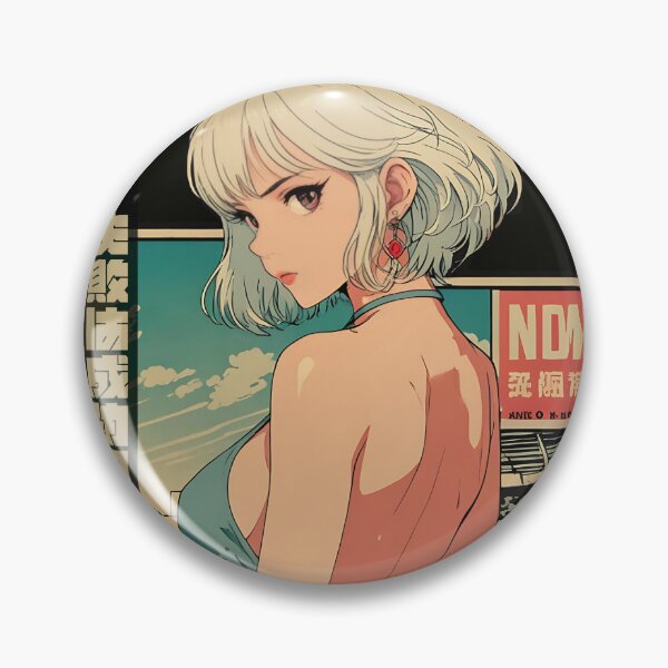 Item preview, Cute girl with white hair designed and sold by BOZGO.